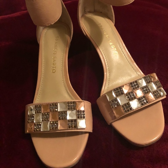 Franco Sarto Shoes - *Moving Sale*Franco Sarto Nude open toe heels